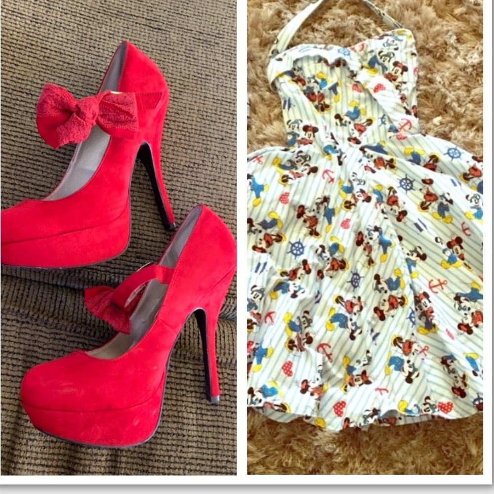 Mickey & Minnie dress